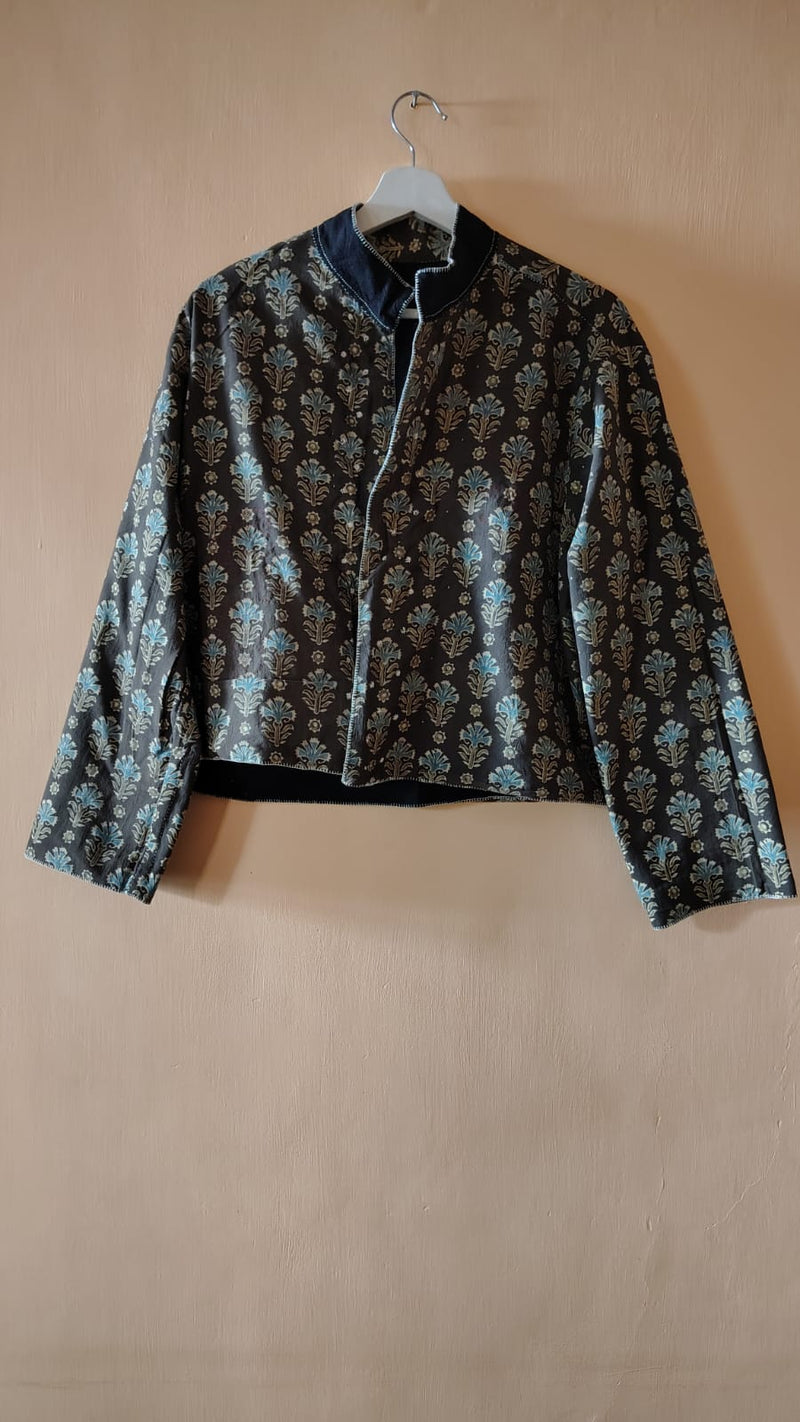 kala organic cotton reversible crop applique