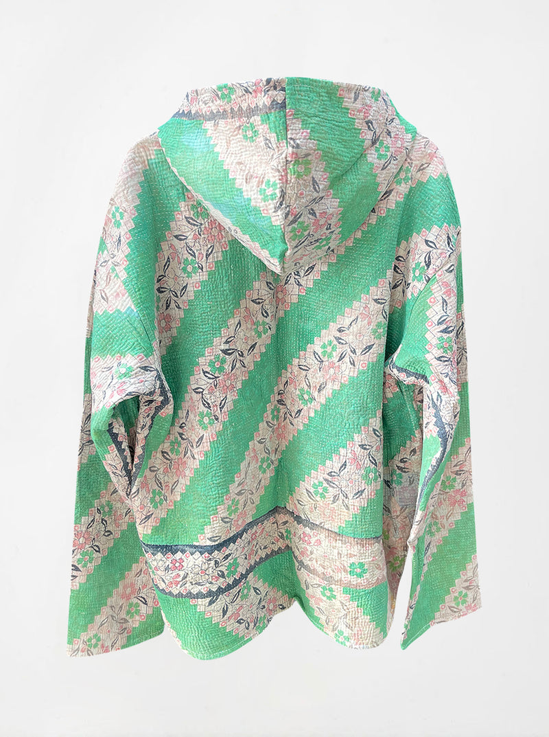 kantha vintage hoodie karuna (L-XL)