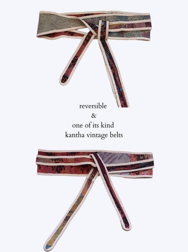 kantha vintage belts