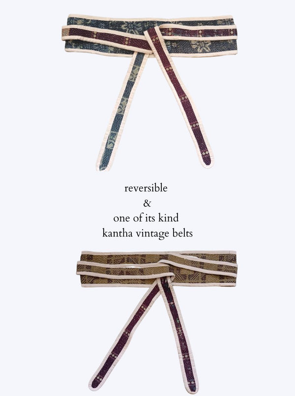 kantha vintage belts
