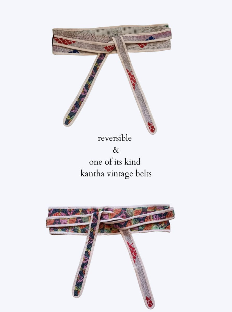 kantha vintage belts