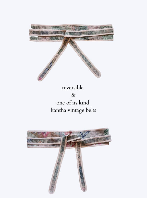 kantha vintage belts