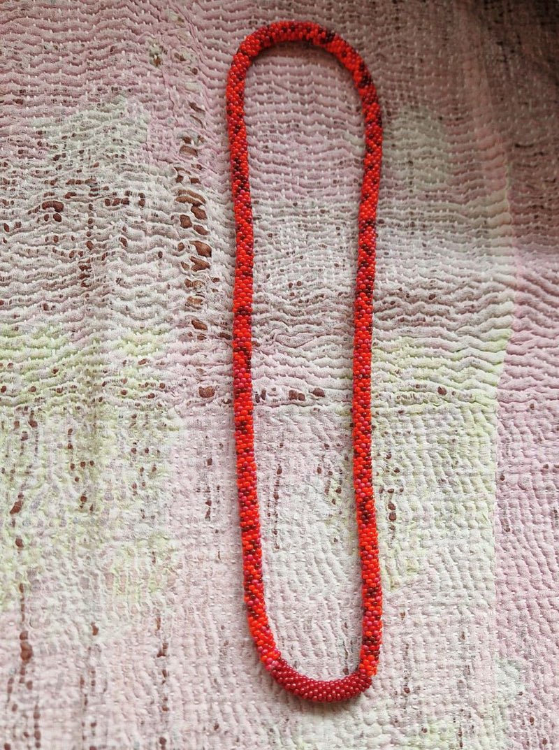 beaded necklace embrace