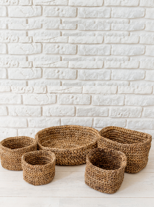 nature storage basket sets