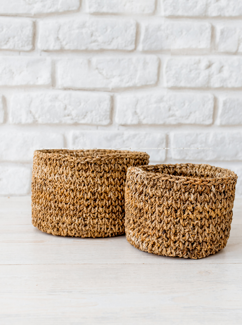 nature storage basket sets