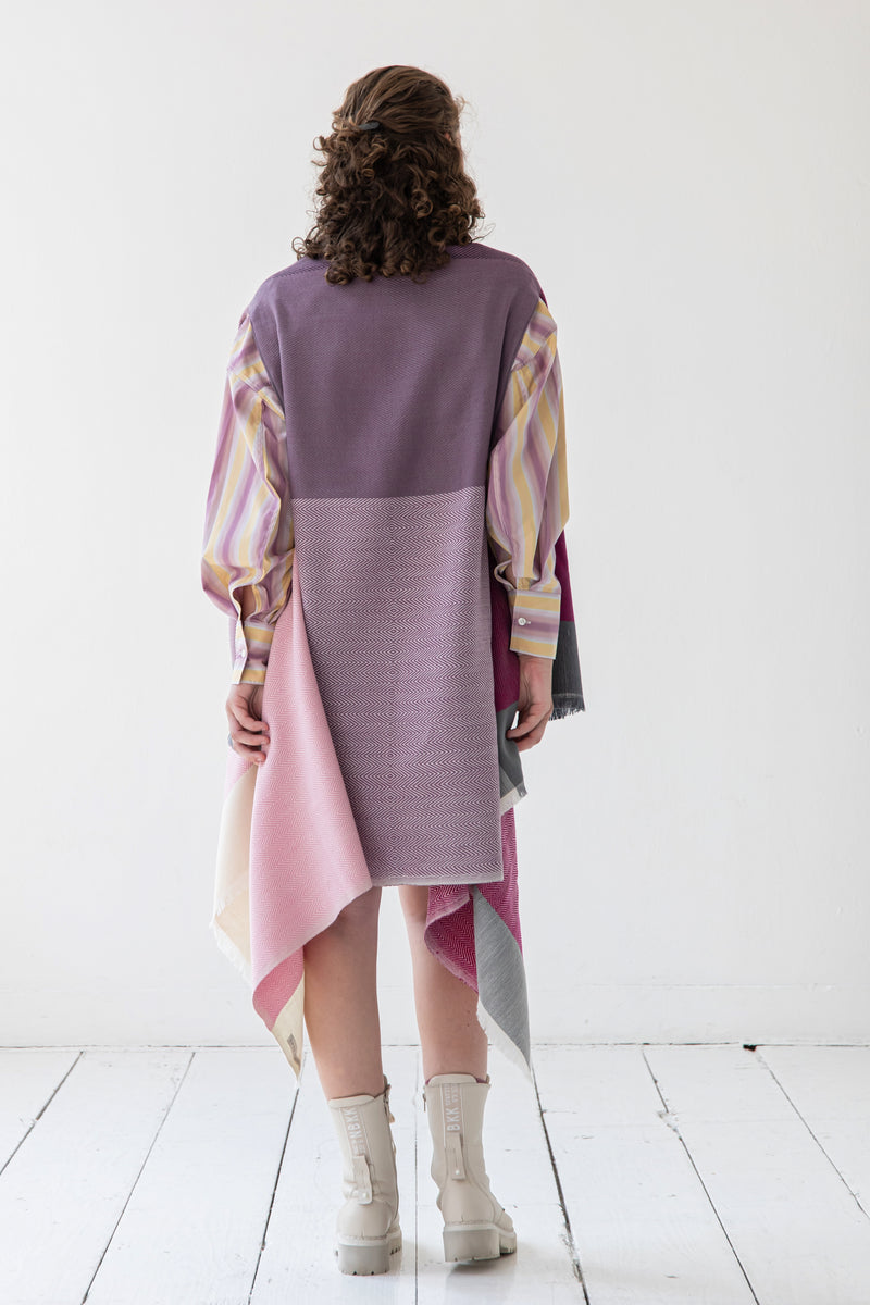 cape infinity wool flamingo