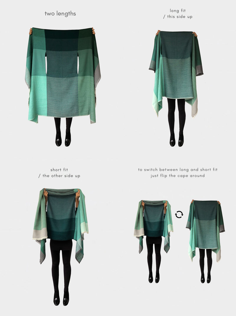 cape infinity wool aurora