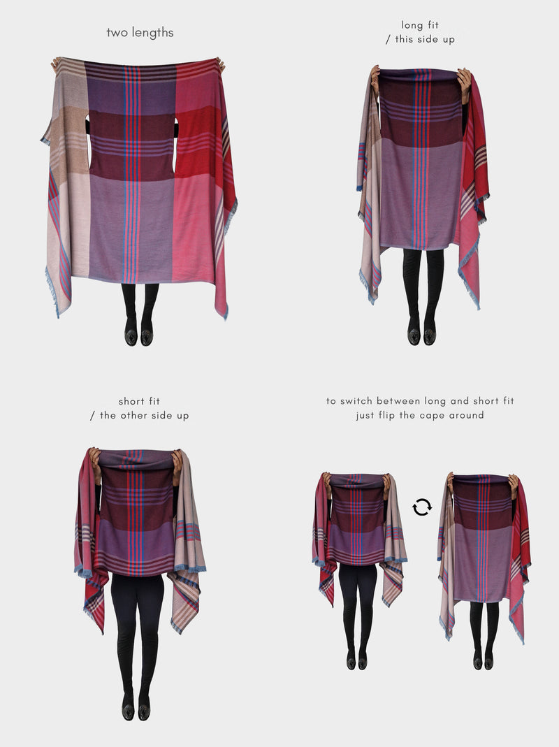 cape infinity bamboo rosa