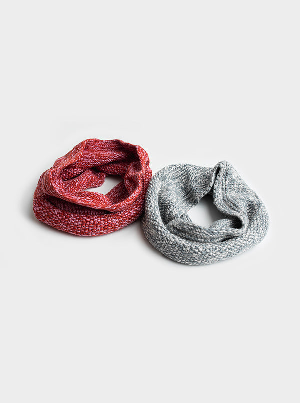 cashmere knit scarf/snood