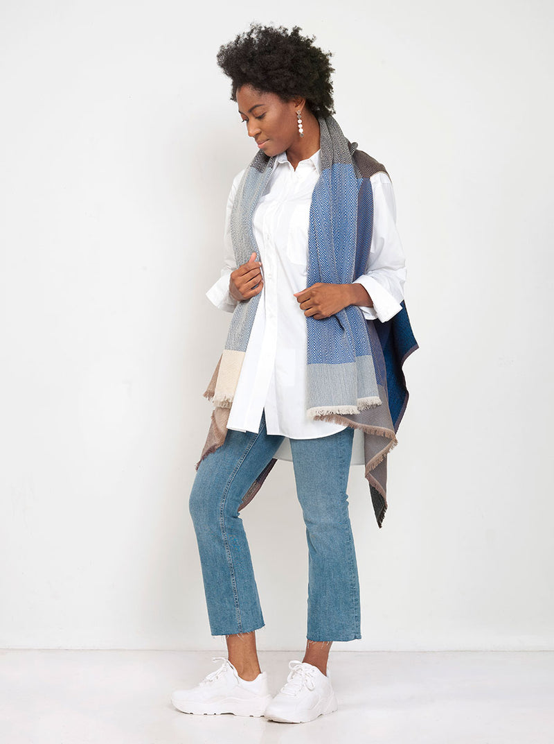 cape infinity wool sky