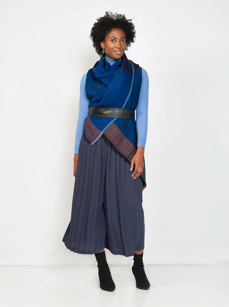 cape infinity wool deep sea