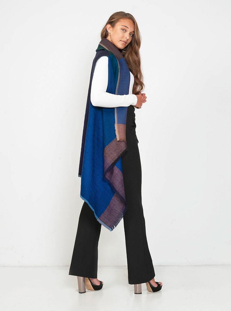cape infinity wool deep sea