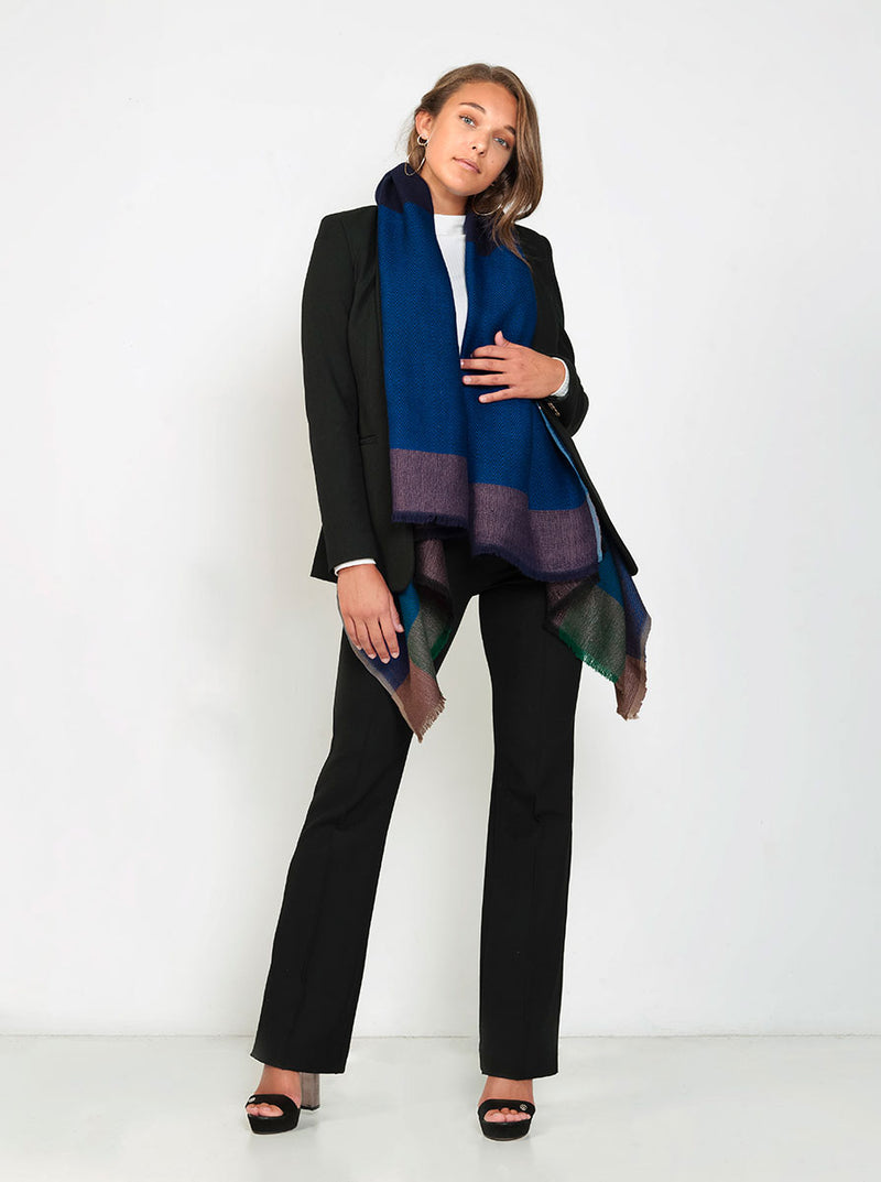 cape infinity wool deep sea