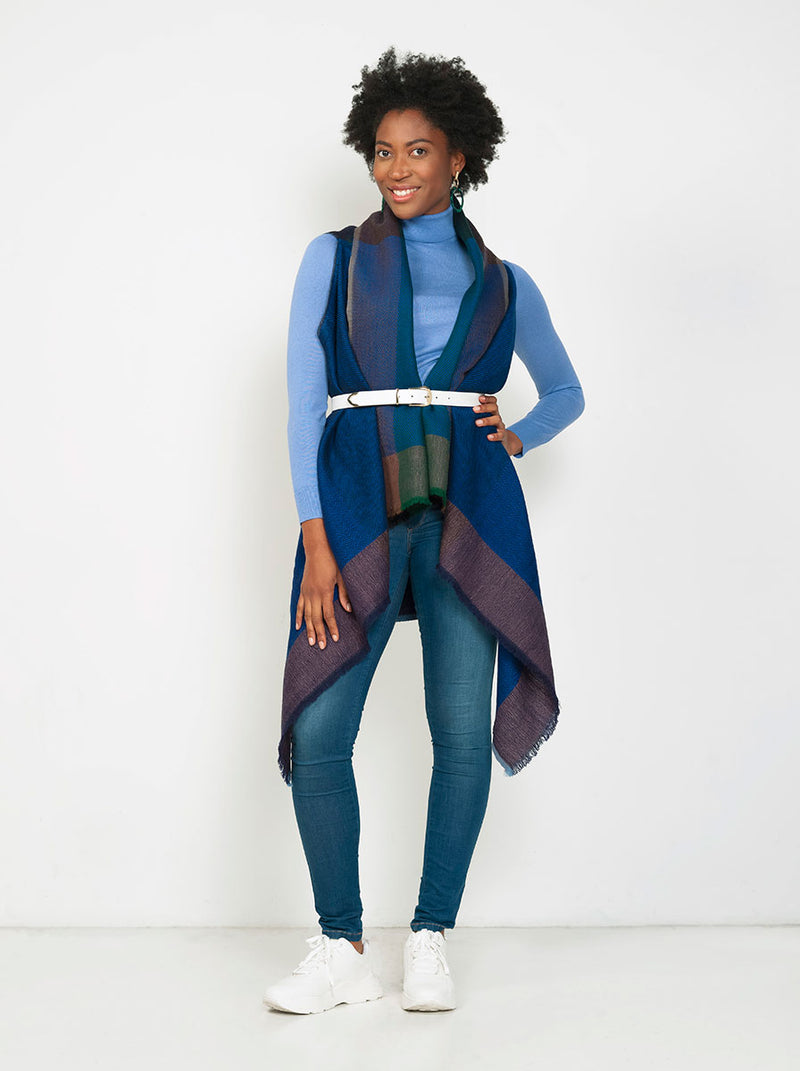 cape infinity wool deep sea