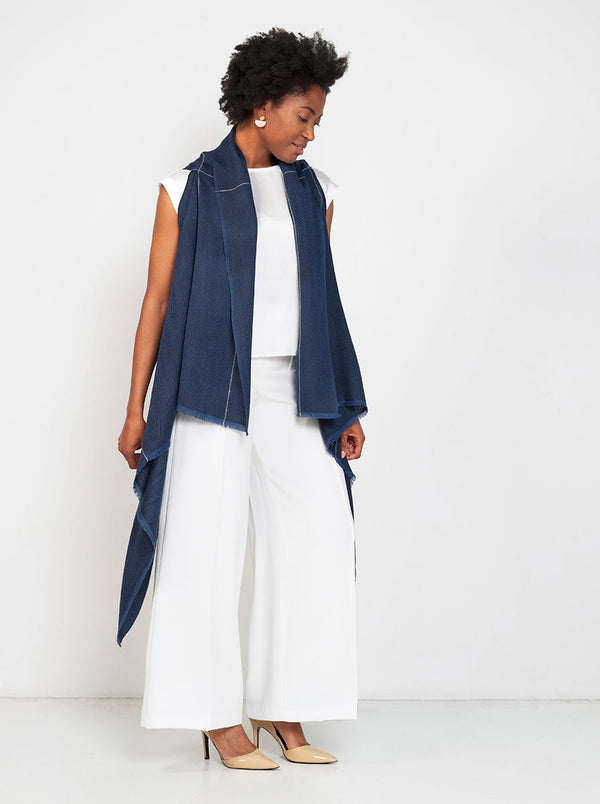 cape infinity lite wool sapphire