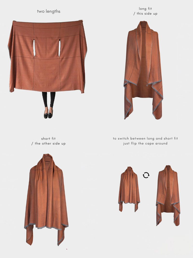 cape infinity lite wool spice