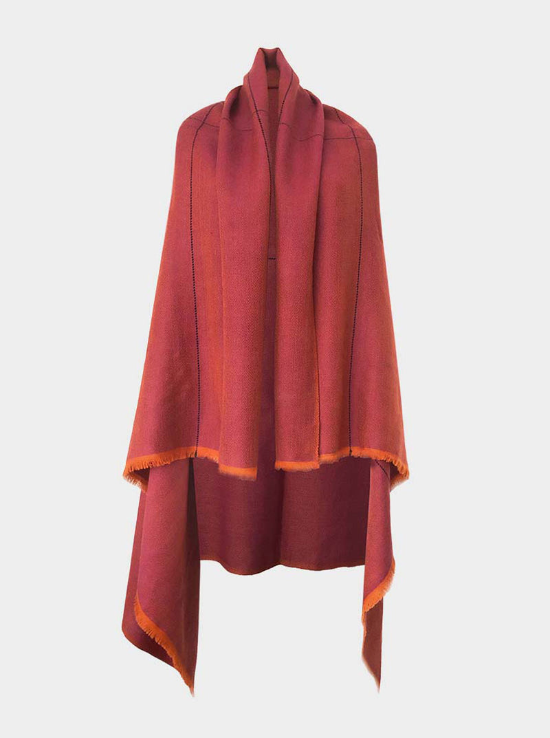 cape infinity lite wool sunset