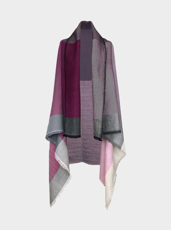cape infinity wool flamingo
