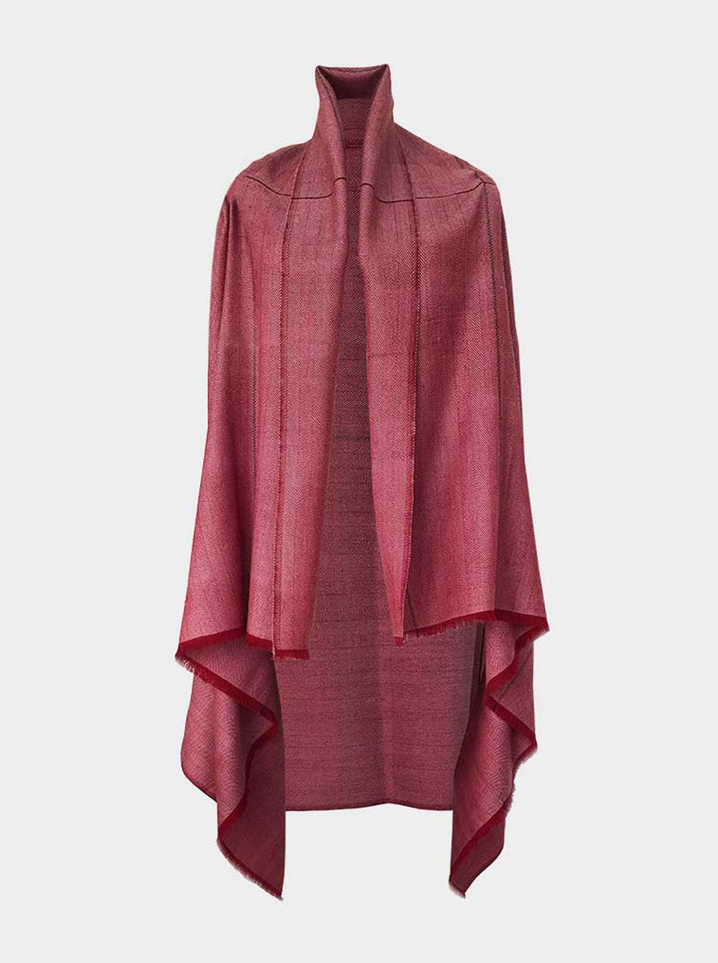 cape infinity lite wool raspberry