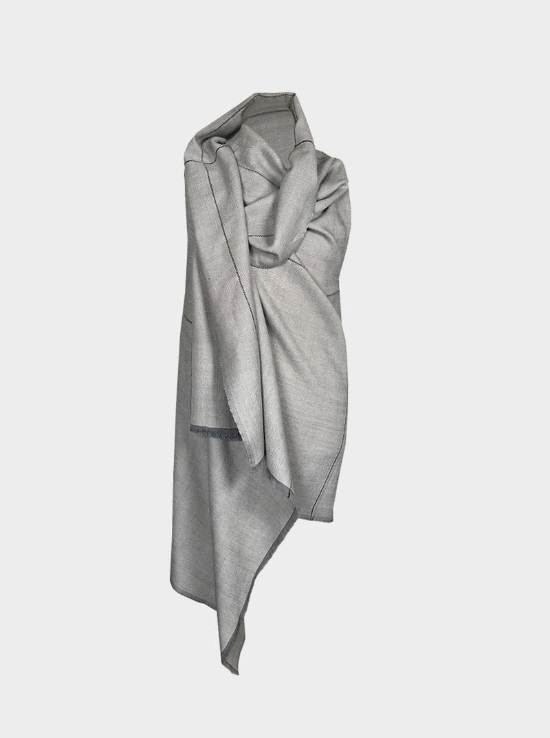cape infinity lite wool silver