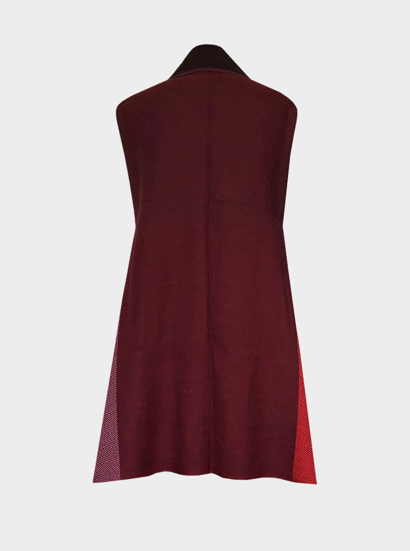 cape infinity wool merlot