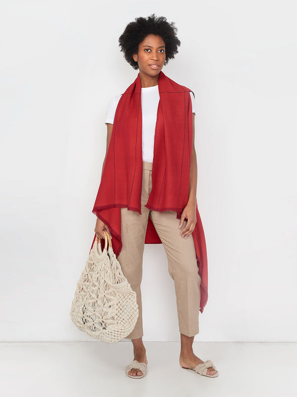 cape infinity lite wool rose