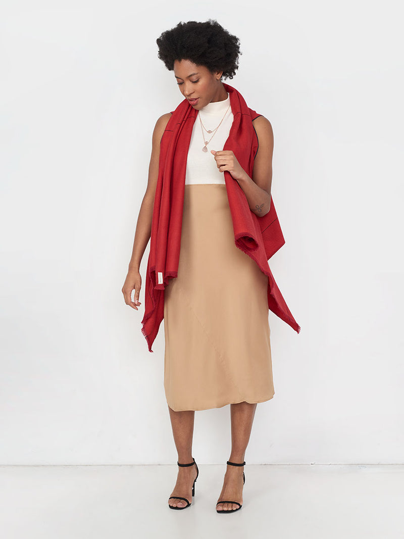 cape infinity lite wool rose