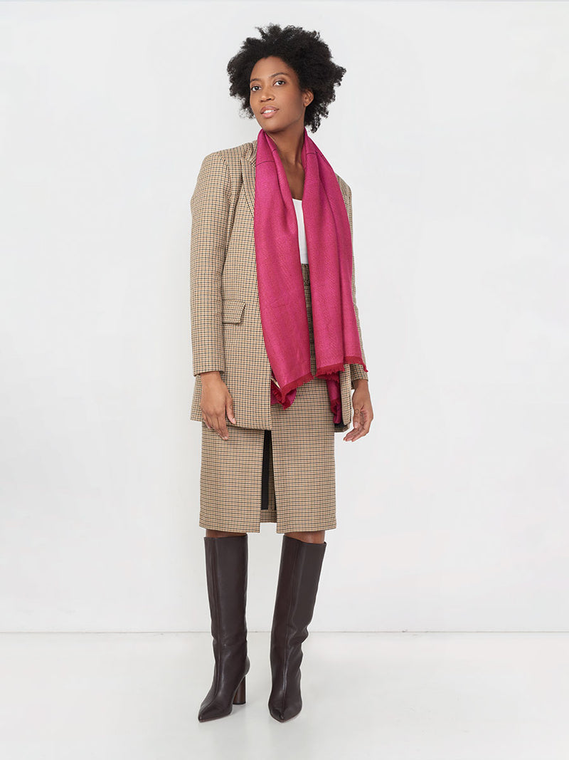 cape infinity lite wool strawberry