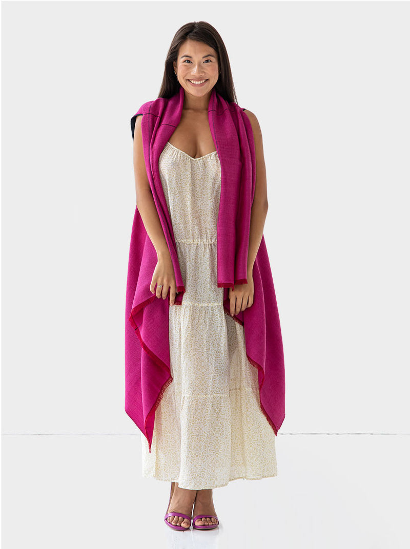 cape infinity lite wool strawberry