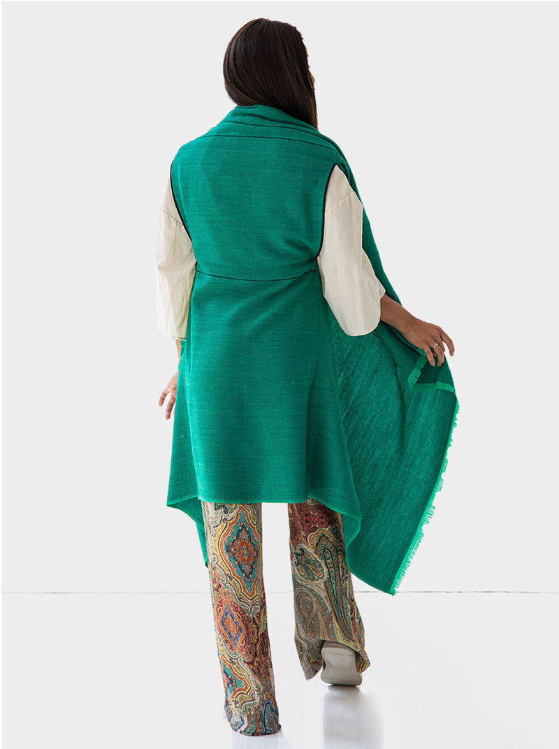 cape infinity lite wool emerald