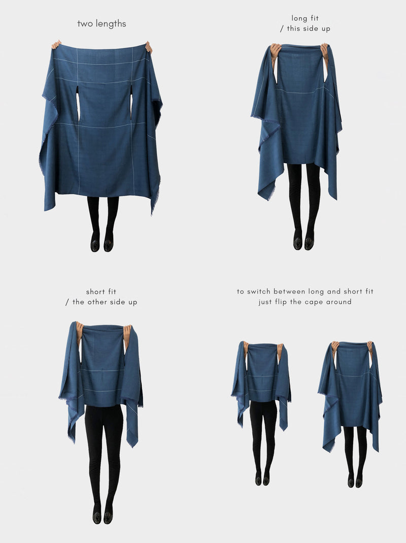 cape infinity lite wool peacock