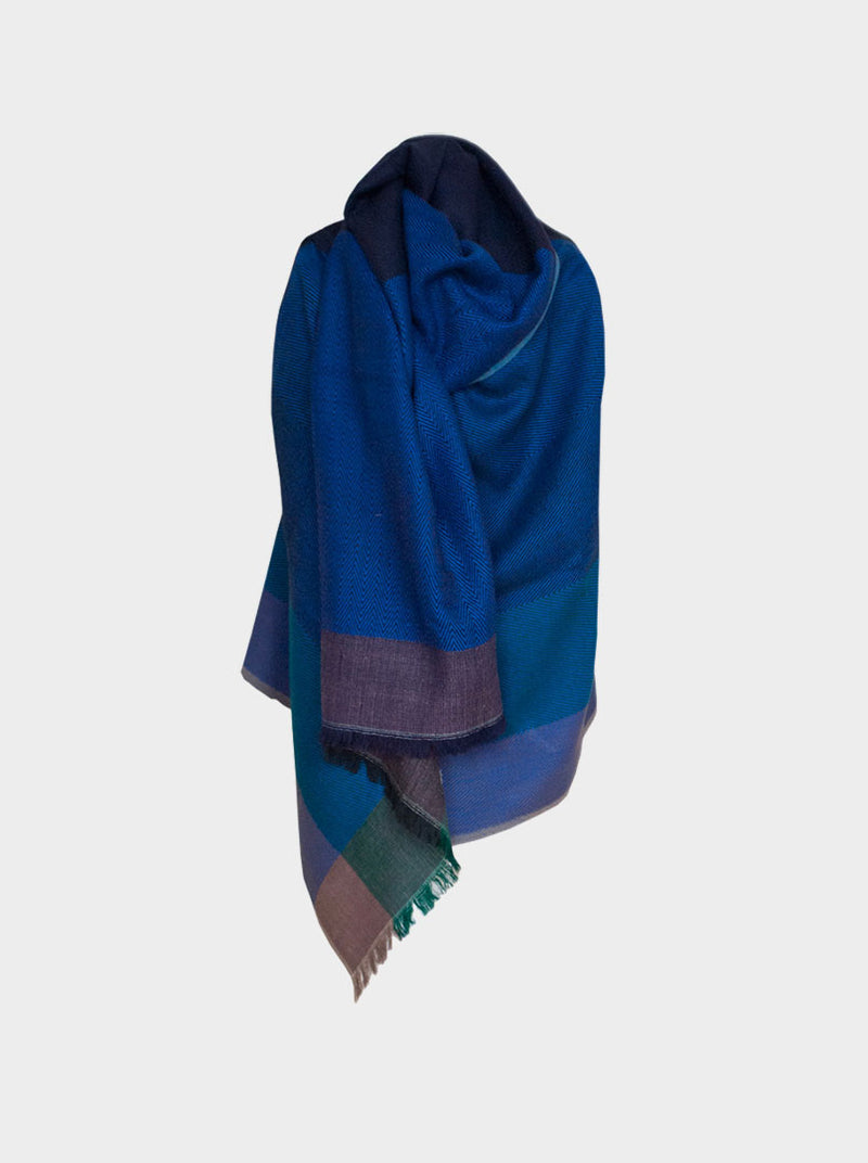 cape infinity wool deep sea