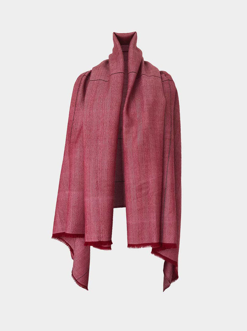 cape infinity lite wool raspberry