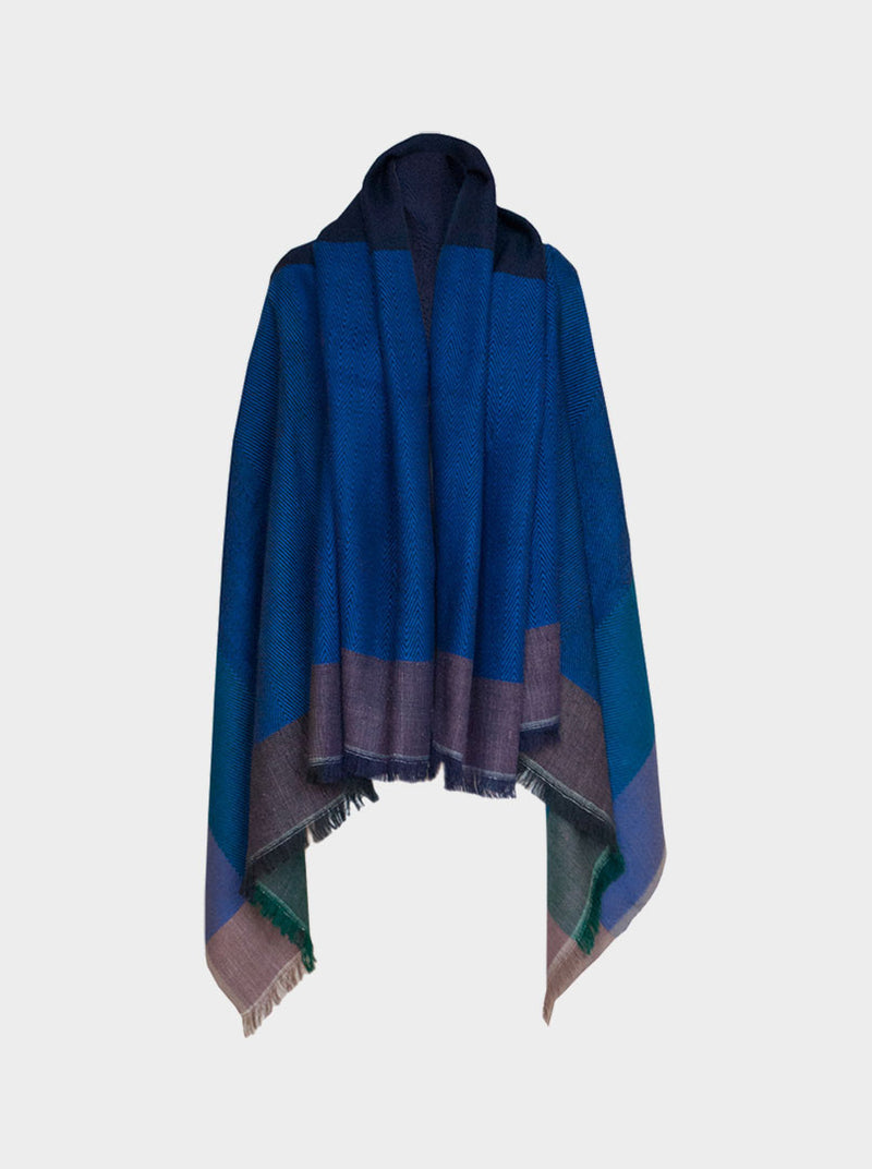 cape infinity wool deep sea