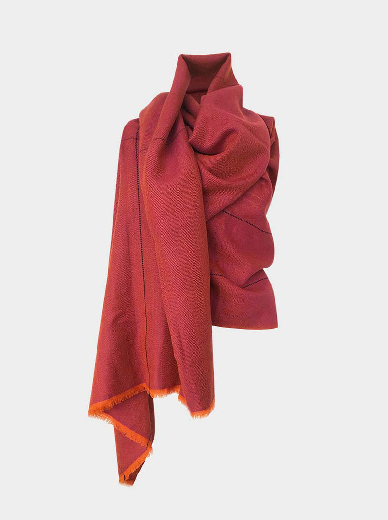 cape infinity lite wool sunset