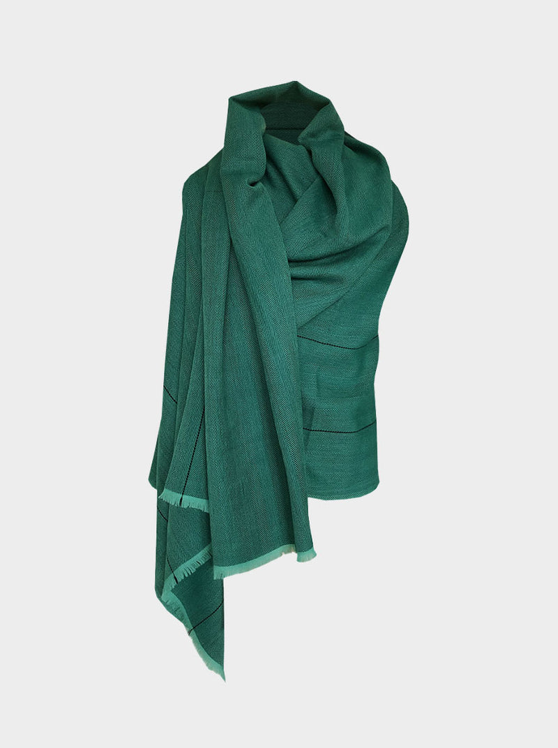 cape infinity lite wool emerald