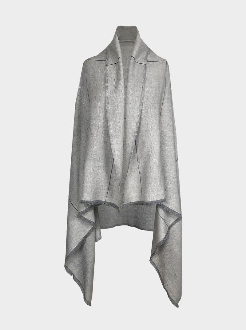 cape infinity lite wool silver