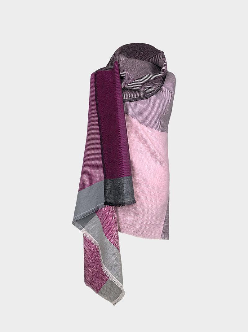 cape infinity wool flamingo