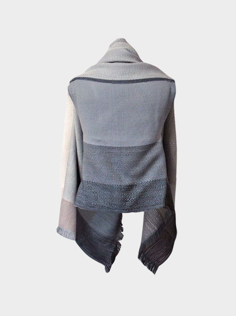cape infinity wool pebble