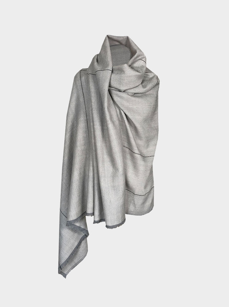 cape infinity lite wool silver